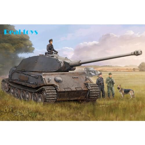 Hobby Boss model 82444 1/35 German VK4502 (P) Vorne plastic model kit hobbyboss