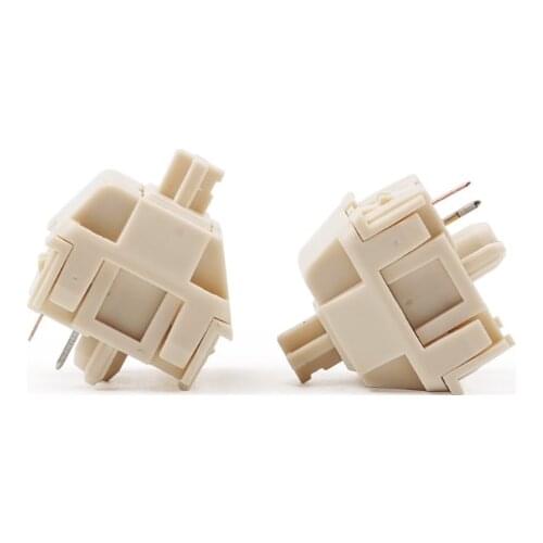 Novelkey cream switch kailh switches 5 pin switch for mechanical keyboards linear 55g actuation