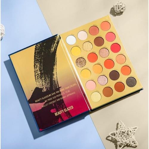 Newest Eye Shadow Palette 72 Colors Three-layer Book Style Eyeshadow Tray Matte Shimmer Glitter Palette Good Pigment Cosmetic