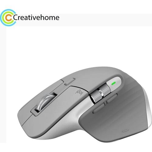 Original Logitech MX Master 3 Wireless Mouse 7-buttons 2 Scroll Wheel Wireless Bluetooth 2.4G Receiver Office Wireless Mouse