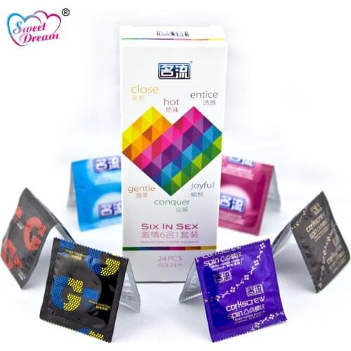 Personage Sex Condoms 30 Pcs/Lot Ultra Thin Multiple Types Latex Condoms for Men Lubricated Contraception Sex Products LF-068