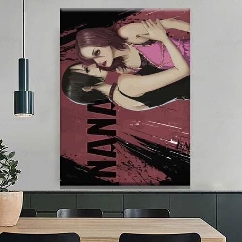 Sexy NaNa Anime Quality Canvas Painting Poster Kids RoomPainting Poster Home Decor Collectible Living Wall Art Home Decor Pic