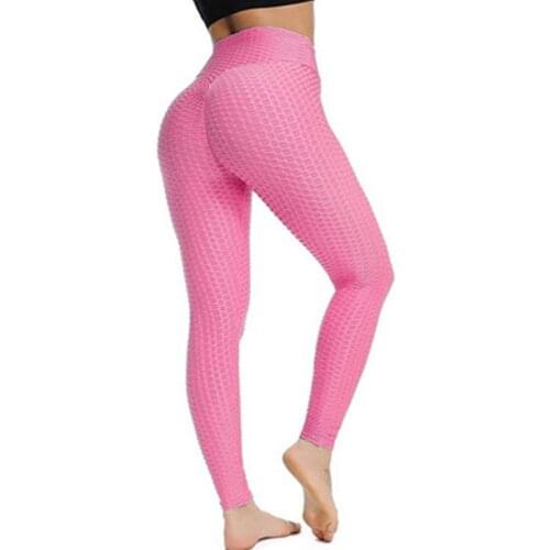 Leggings Sexy Pour Femmes, Pantalon Moulant De Sport, Jacquard, Pêche, Taille Haute, Extensible, belles fesses