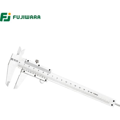 FUJIWARA Stainless Steel Vernier Calipers Range 0-150mm