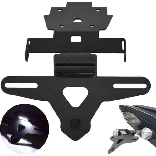 LED Light Rear License Plate Frame Holder Bracket Tail Tidy Fender Eliminator For SUZUKI GSXS1000 GSXS1000F GSXS1000Z GSX-S 1000