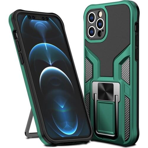 Armor Shockproof Magnetic Ring Bracket Hybrid Military Protector Cover For iPhone 11 12 Pro Max Mini X XR XS Max 7 8 Plus Case