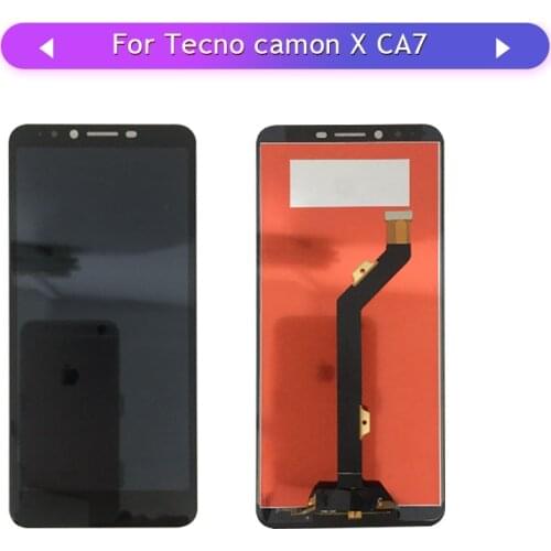 For Tecno CA7 LCD Display Touch Screen Screen Digitizer Complete Assembly Replacement