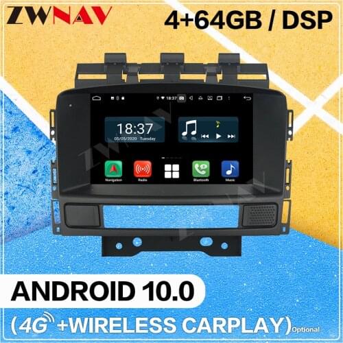 Carplay Android 10.0 screen Car Multimedia DVD Player for Opel Astra J 2010-2013 WiFi GPS Navigation Auto Radio Stereo Head unit