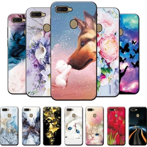 For OPPO AX5S Case For OPPO AX5S AX 5S AX5 S Silicone Protective Case on OPPO AX5S Case Soft TPU Phone Back Cover For OPPO AX5s