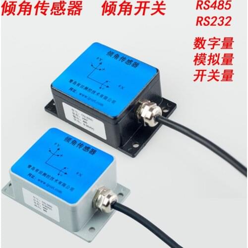 Inclination Sensor Dip Angle Switch Single-Axis Biaxial Inclination Measurement Level Detection Relay Switch Alarm