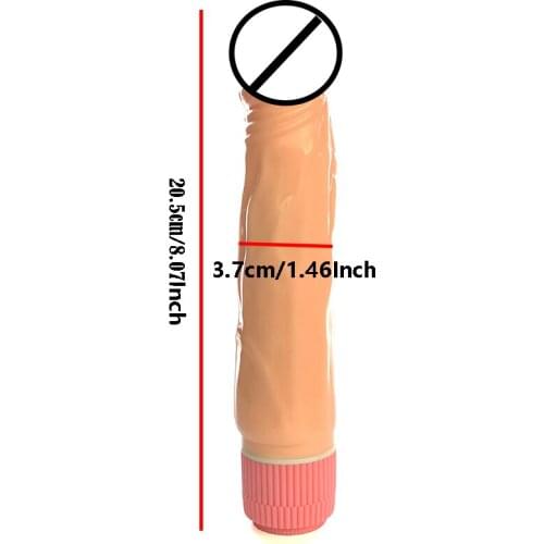 Women Dildo Vibrator Erotic G-Spot Magic Wand Anal Bead Vibration Lesbian Masturbator Clitoris Stimulator Sex Toys For Women