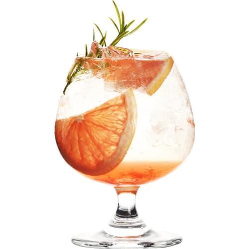 Elegance Brandy Glass - Drinking Glasses for Water, Juice, Beer, Wine, Whiskey, and Cocktails