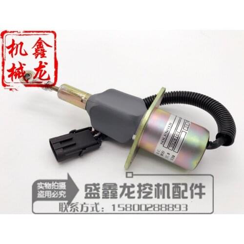 Flameout solenoid valve 3928160 12V 3928161 24V Cummins grader flameout switch