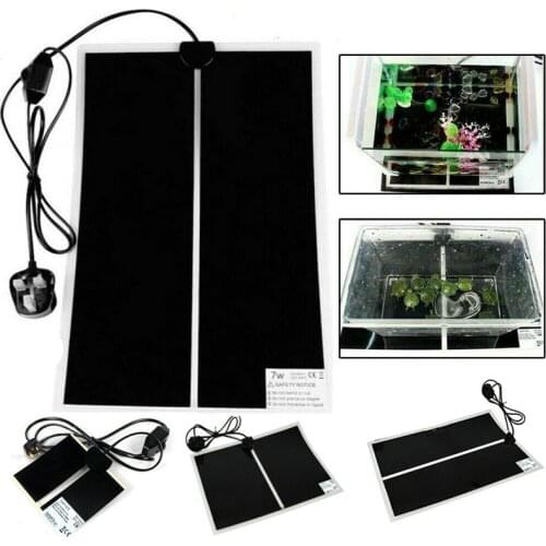 Reptile Vivarium Heat Mat Heating Warm Heater Pad With Thermostat Controller 5W/7W/14W/20W