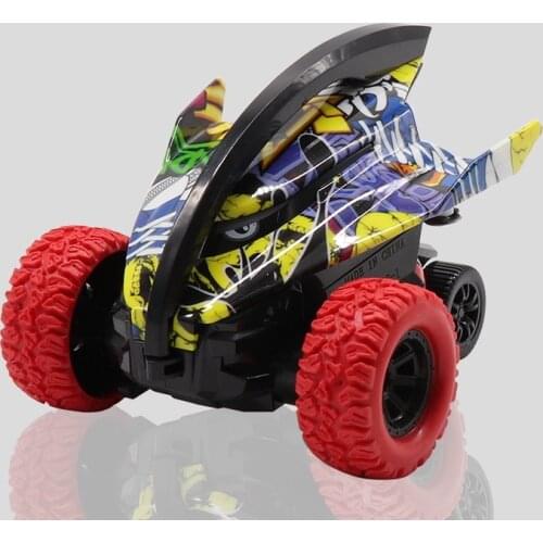 Inertial Devil Fish Shape Children Stunt Car Toy Kids Gift