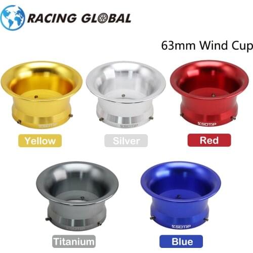 ALCON-Motorcycle 63mm Air Filter Cup Carburetor Wind Cup Color Horn Cup For KEIHI PWK 34 36 38 40 42mm Carburetor