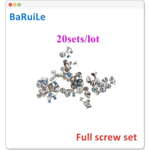 BaRuiLe 20sets complete Full Screws Set Kit for iPhone 6 6S Plus inner Screw for iphone 7 Plus 7P 4.7" 5.5" Replacement Parts