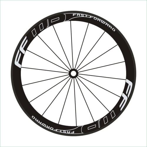 Outline FF 8Pics/set Road Bike 700c Wheel Rim Stickers Bike Wheel Decorative Wheel Decals carbon wheelset Vinyl film