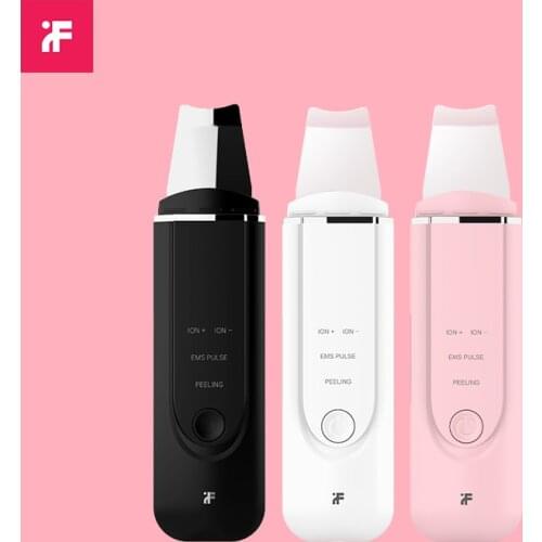 Xiaomi InFace Ultrasonic Ion Acne Cleansing Massage Skin Scrubber Peeling Shovel Facial Pore Cleaner Massager Blackhead Remover