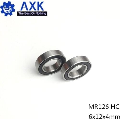 MR126 Hybrid Ceramic Bearing 6*12*4 mm ABEC-1 ( 1 PC) Industry Motor Spindle MR126HC Hybrids Si3N4 Ball Bearings 3NC MR126ZZ