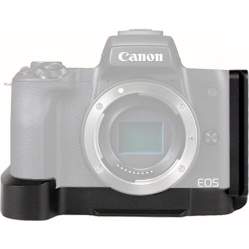 Pixco Metal Quick Release L Plate Bracket Holder Hand Grip Vertical External Suit For Canon EOS M50