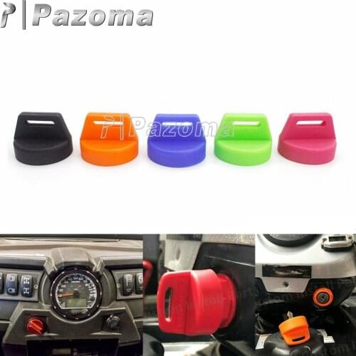 Durable Rubber Igntion Key Cover For Polaris Sportsman RZR XP 1000 900 Scrambler Trail Boss Magnum Keyswitch Protector 2000-17
