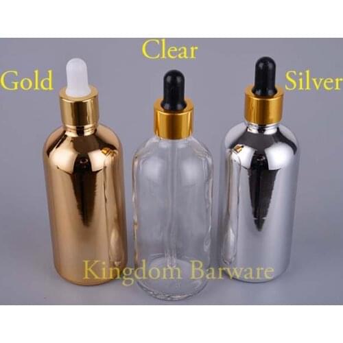 100ml Bitter Bottles Round Glass Bottle with Dropper