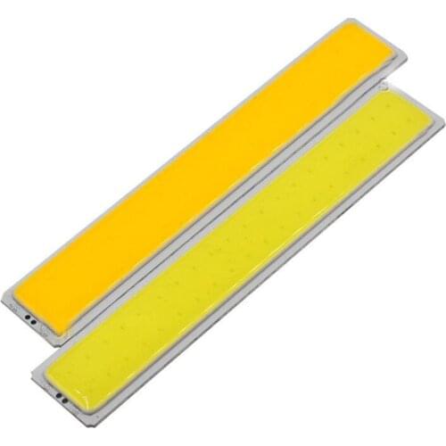 150*26MM 12V 5W Strip COB LED Light Source Plate Bar Highlight LED Lamp Beads 10PCS