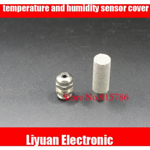 2pcs temperature and humidity sensor cover / high temperature nickel plated all-metal sensor housing 56 * 12 * 32mm