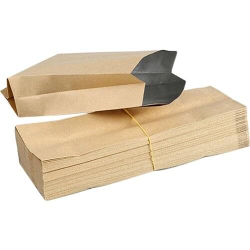 50 Pcs Kraft Paper Bag Pouch Vintage Small Kraft Paper for gift bags Waterproof Envelope Packaging Gift Candy The Parfume