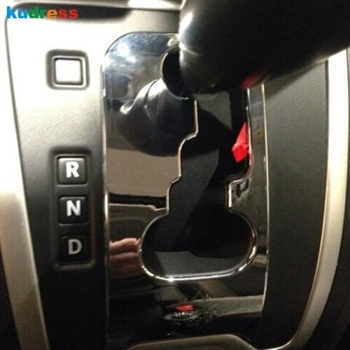 For Jeep Compass Patriot 2011 2012 2013 2014 2015 ABS Chrome Car Interior Accessories Gear Shift Panel Decoration Cover Trim