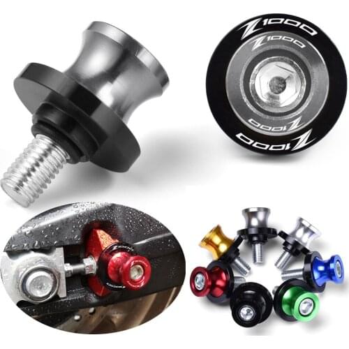 For Kawasaki Z1000 M10 2003-2014 M8 2015-2021 Motorcycle CNC Swingarm Slider Spools 10MM 8MM stand screws Slider Accessories