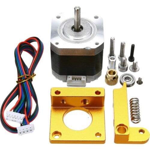 For 3D Printer Extruder Kit with NEMA 17 Stepper Motor 1.75mm Filament RepRap