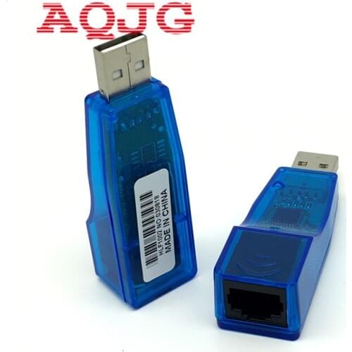 Ethernet USB 2.0 To Lan RJ45 Network Card Adapter 10/100 Mbps For Laptop PC Computer AQJG