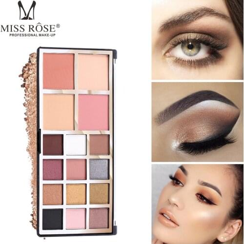 Hot Selling Multi-Color Eye Shadow Cake Makeup Goods Pearl Matte EyeShadow Plate Cosmetic Gift for Women or Girl
