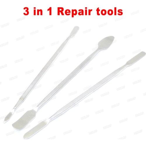 3 in 1 Repair Opening Tools Metal Pry Spudger Disassemble Set for Phone Tablet