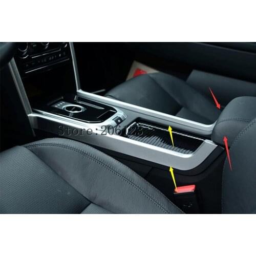 For Land Rover Discovery Sport Inner Gear Console Frame Cover Trim 2015-2017 2pcs