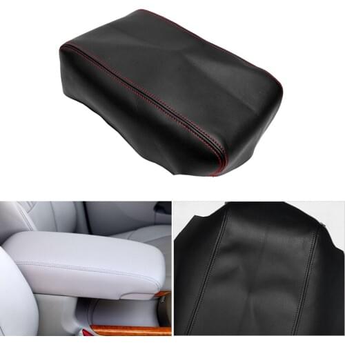 Car-styling Microfiber Leather Center Control Armrest Box Cover For Toyota Avalon 2005 2006 2007 2008 2009 2010 2011 2012