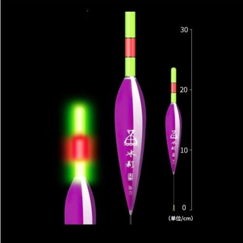 LED Rock Fishing float 4 kinks of Sinker weight 20 sets use 425 battery Red and Green available