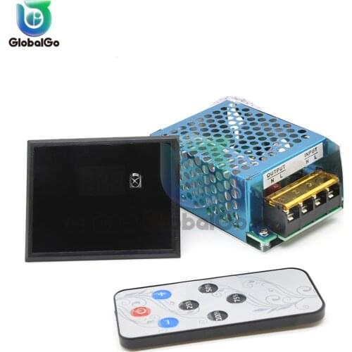 AC 220V 4KW 4000W Thyristor Electronic Voltage Regulator Controller With Buzzer Infrared Remote Control