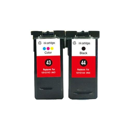 Vilaxh Ink Cartridge For Lexmark 43XL 44XL P350 X 4850 4875 4950 4975 6570 6575 7550 7675 9350 9570 9575 9650 9675 Z1520 Printer