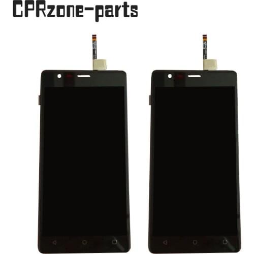 5.0" Black For FLY Cirrus 12 FS516 LCD display with touch screen digitizer sensor assembly free shipping