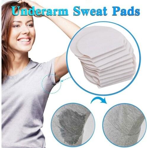 10/20/30PCS Underarm Pads Dress Sweat Perspiration Pads Shield Underarm Armpits Sweat Pads Deodorant Woman Armpit Absorbent Pads