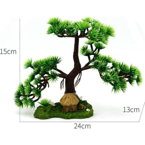 Aquarium fish tank landscaping rockery s tree bonsai tree plant decorative accessories