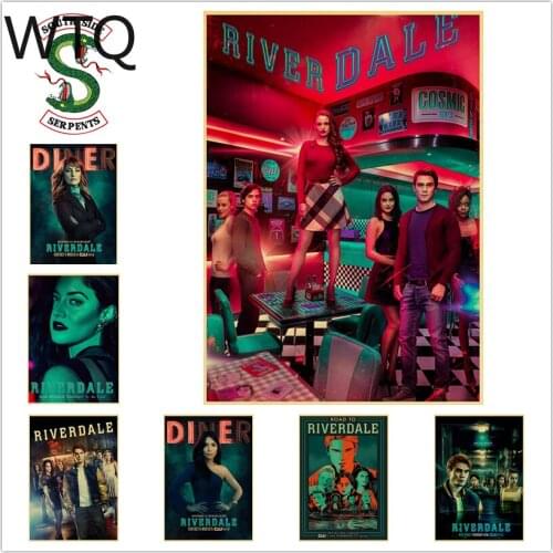 5D Diy Diamond Painting Cross Ctitch Kits TV Poster Riverdale Painting Diamond Mosaic Embroidery Full Drill Home Decor Wall Art