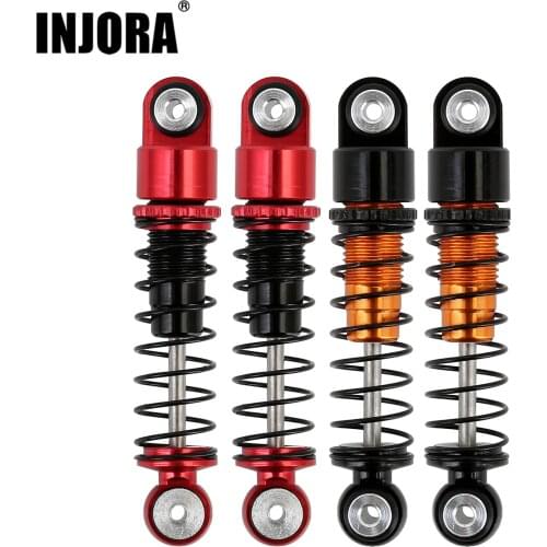 INJORA 32mm Aluminum Threaded Mini Shock Absorber for 1/24 RC Crawler Car Axial SCX24 90081