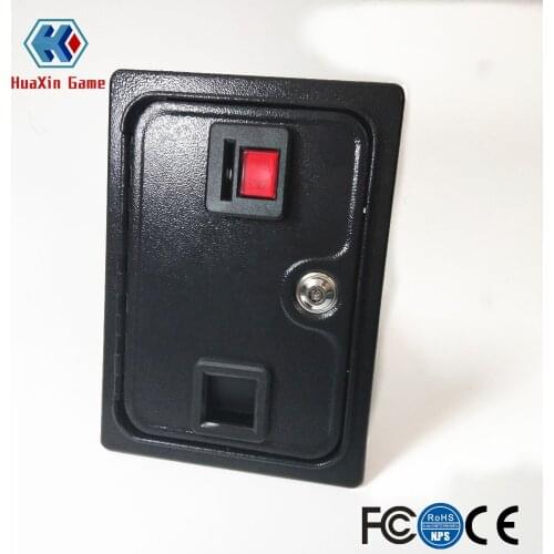 Arcade Coin Door With Quarter Acceptor For MAME or Arcade Replacement Iron Door Construction
