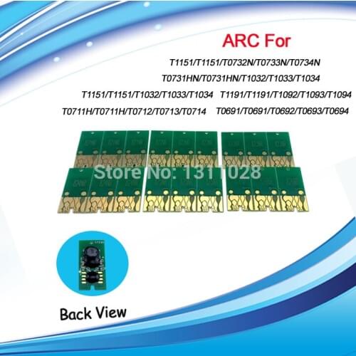 INK WAY 5SETS,25PCS T0731(H ) T0731(H )T0732-T0734 T0711(H ) T0711(H )T0712-T0714 Compatible ARC for EpsonC110 D120