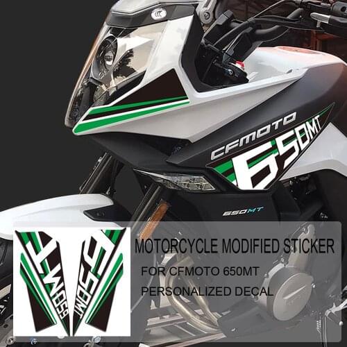 For CFMOTO 650MT Motorcycle Modified Sticker Accessories Personalized Decal Head Fuel Tank Guard Plate Body Stickers