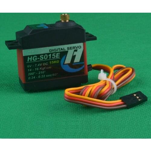 HG P801 P802 1/12 8X8 RC High-imitatlon US military truck spare parts 8012-P0114 Metal gear steering servo